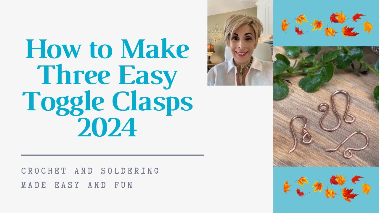 HOW MAKE THREE EASY TOGGLE CLASP