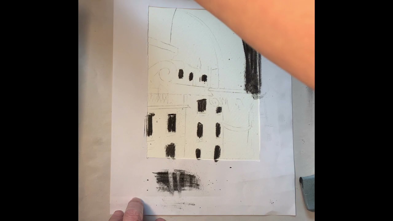 Architecture in Charcoal