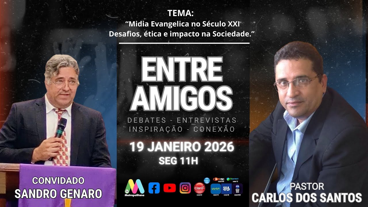ENTRE AMIGOS -  19/01/26 Sandro Genaro 