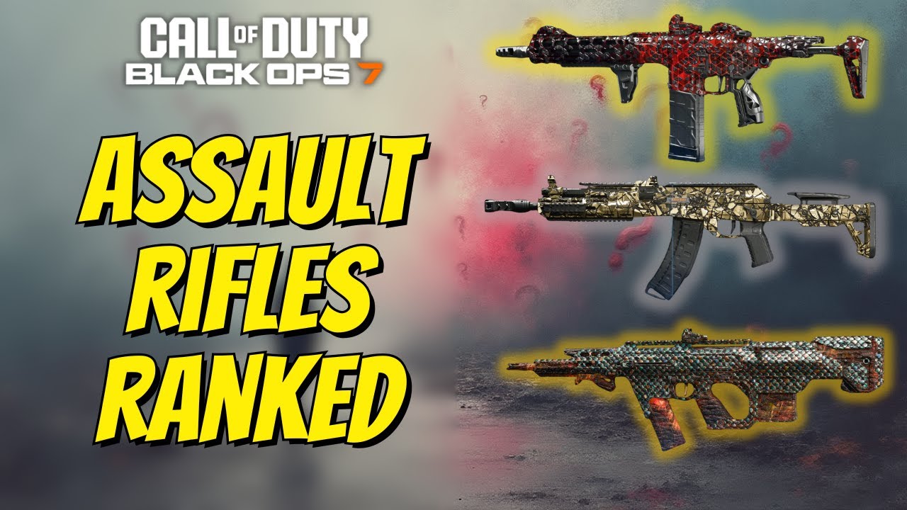 Рейтинг штурмовых винтовок Black Ops 7 от ХУДШИХ до ЛУЧШИХ