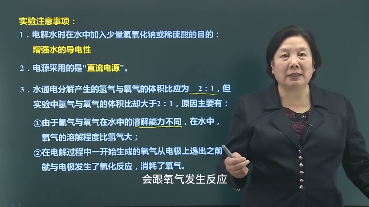【中考冲刺】初中化学-上：16.水的组成(1)