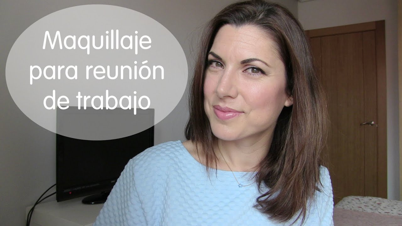 Maquillaje de trabajo para una reunión