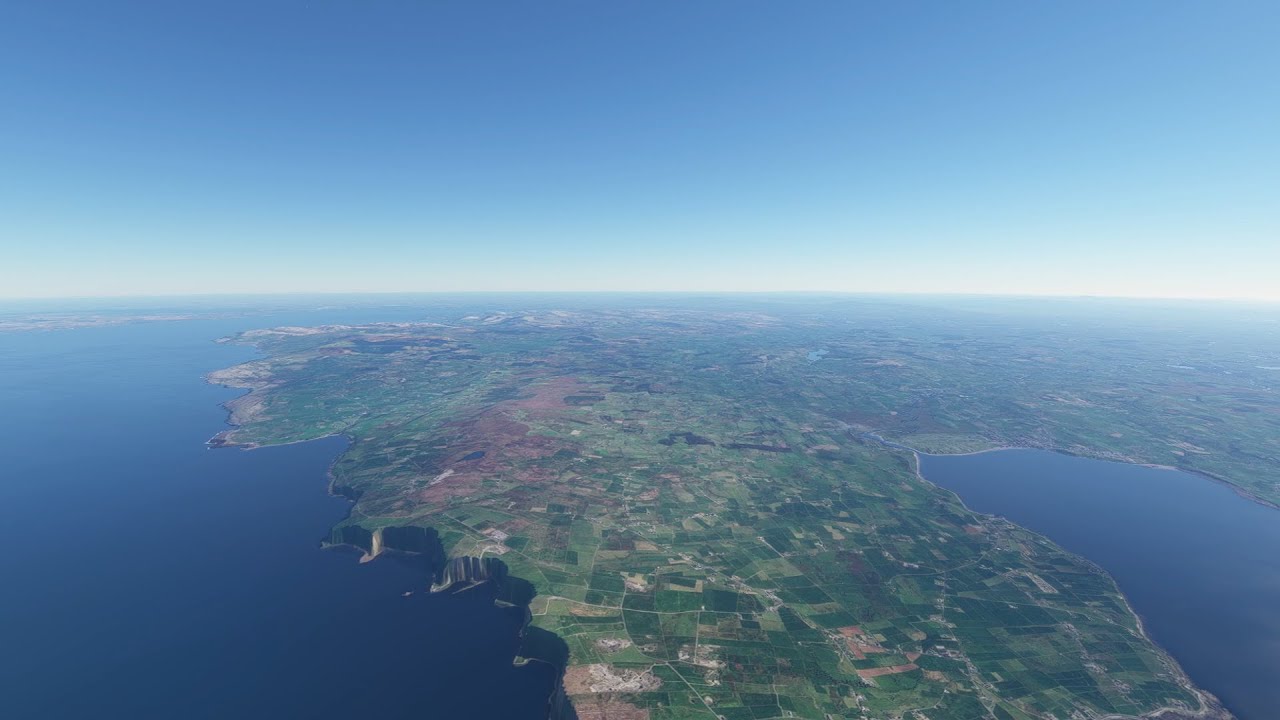 Flying Over Galway! Gaillimh, Connacht, Éire (Ireland)