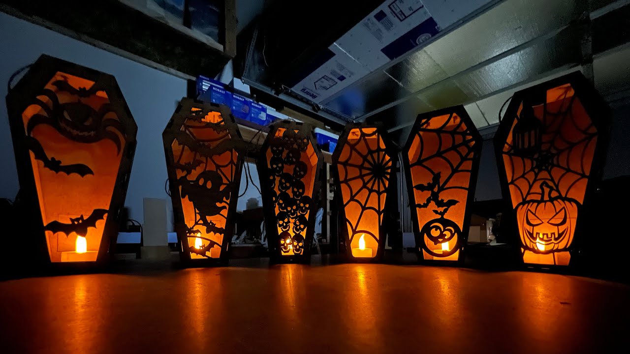 Will my new product idea make enough money to pay off my laser?  Introducing Coffin Lanterns!