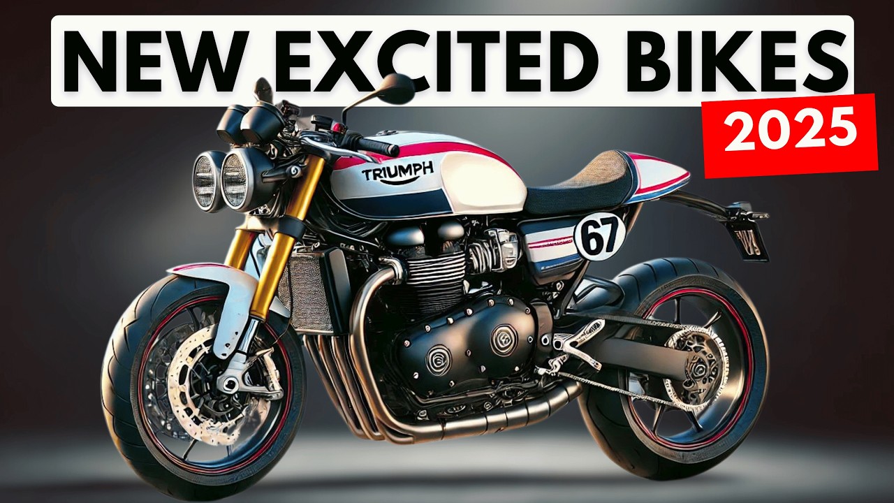 Top 6 New Exciting Motorcycles Coming in 2025