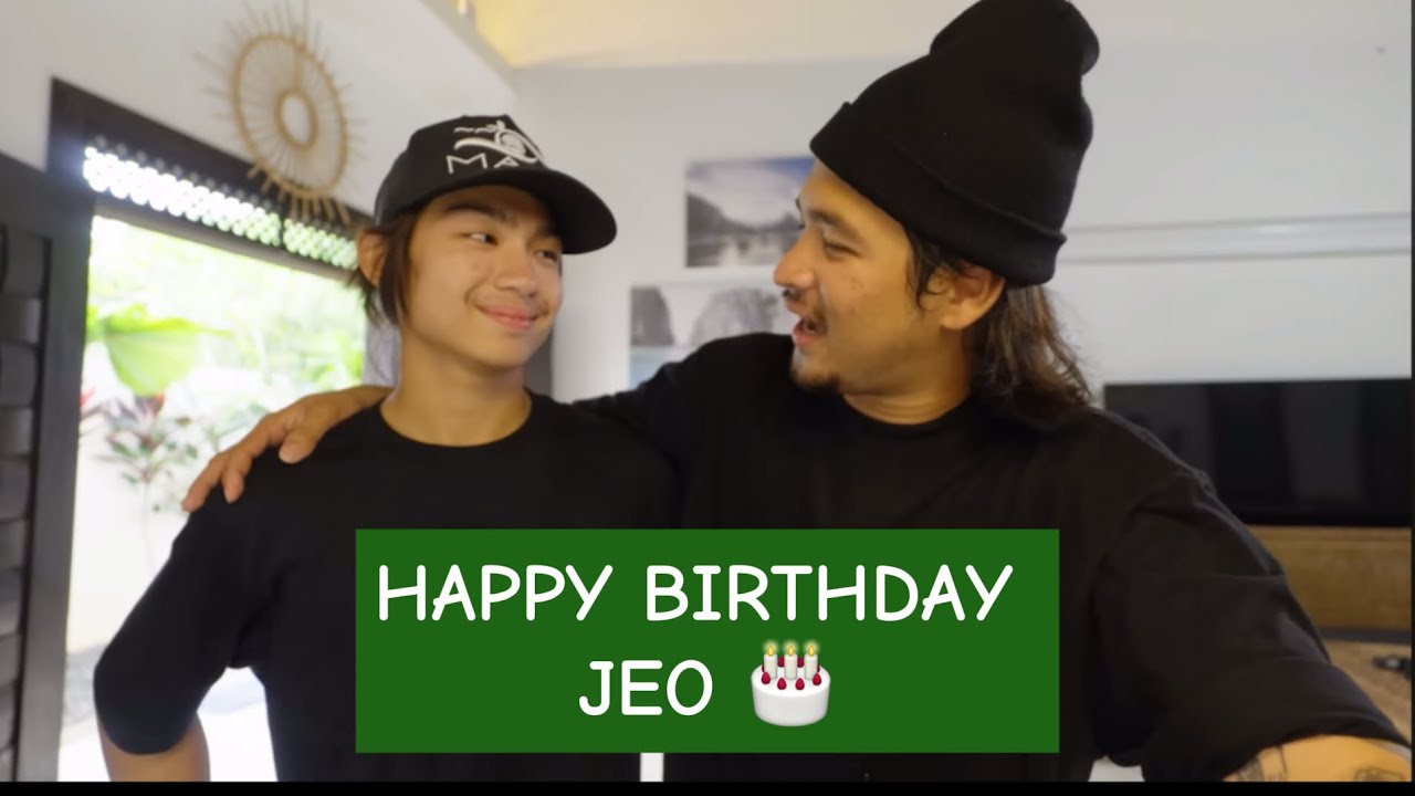 BIRTHDAY PRANK KAY JEO #geoong #ongfam #highlights 