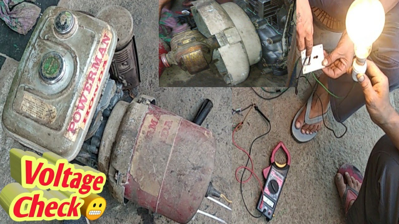 Honda GK300 Engine|Honda generator Repair| Honda Generator install piston rings| Alternator voltage