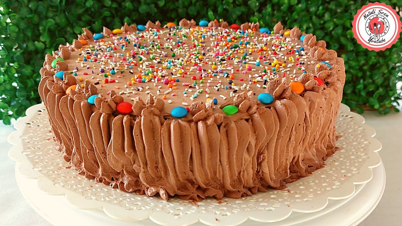 TORTA RAPIDA Y FACIL PARA CUMPLEAÑOS