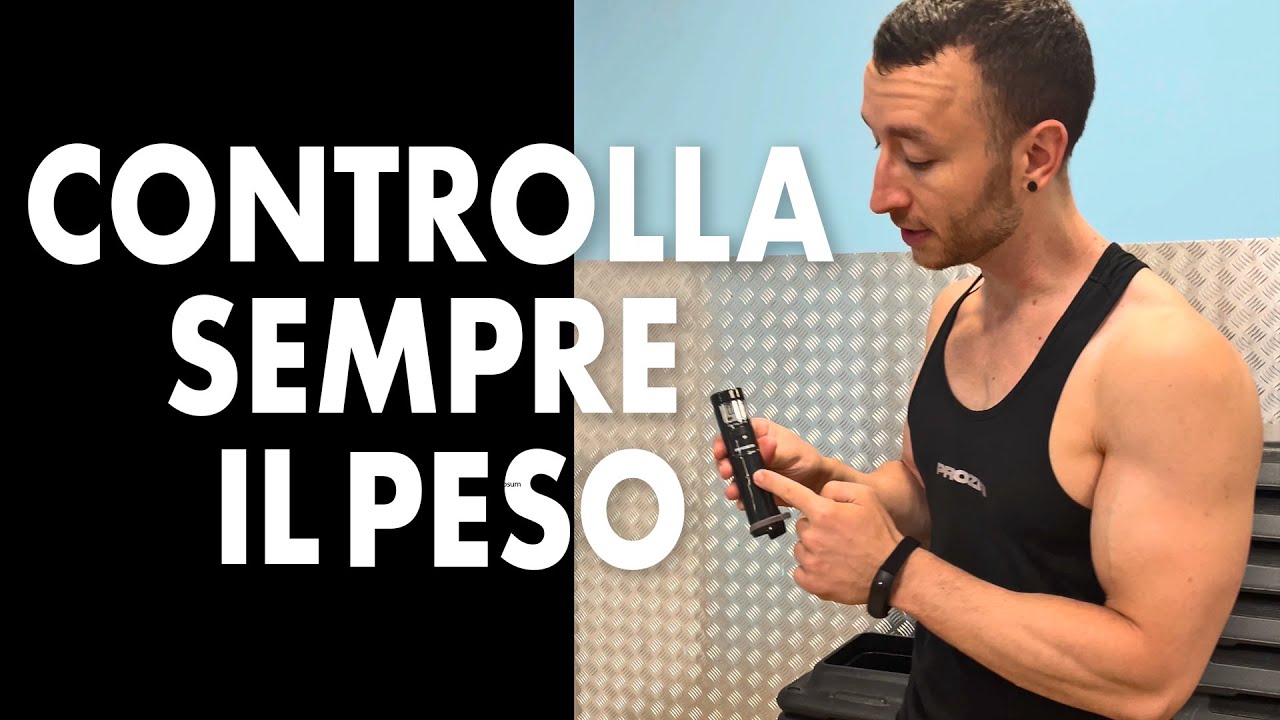Hai mai pesato il bilanciere che utilizzi in palestra?