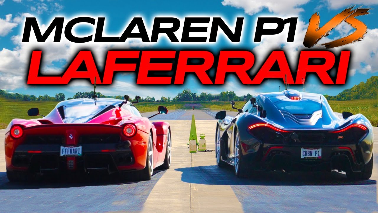 DRAG RACE - P1 vs La FERRARI ends in *DISASTER!*