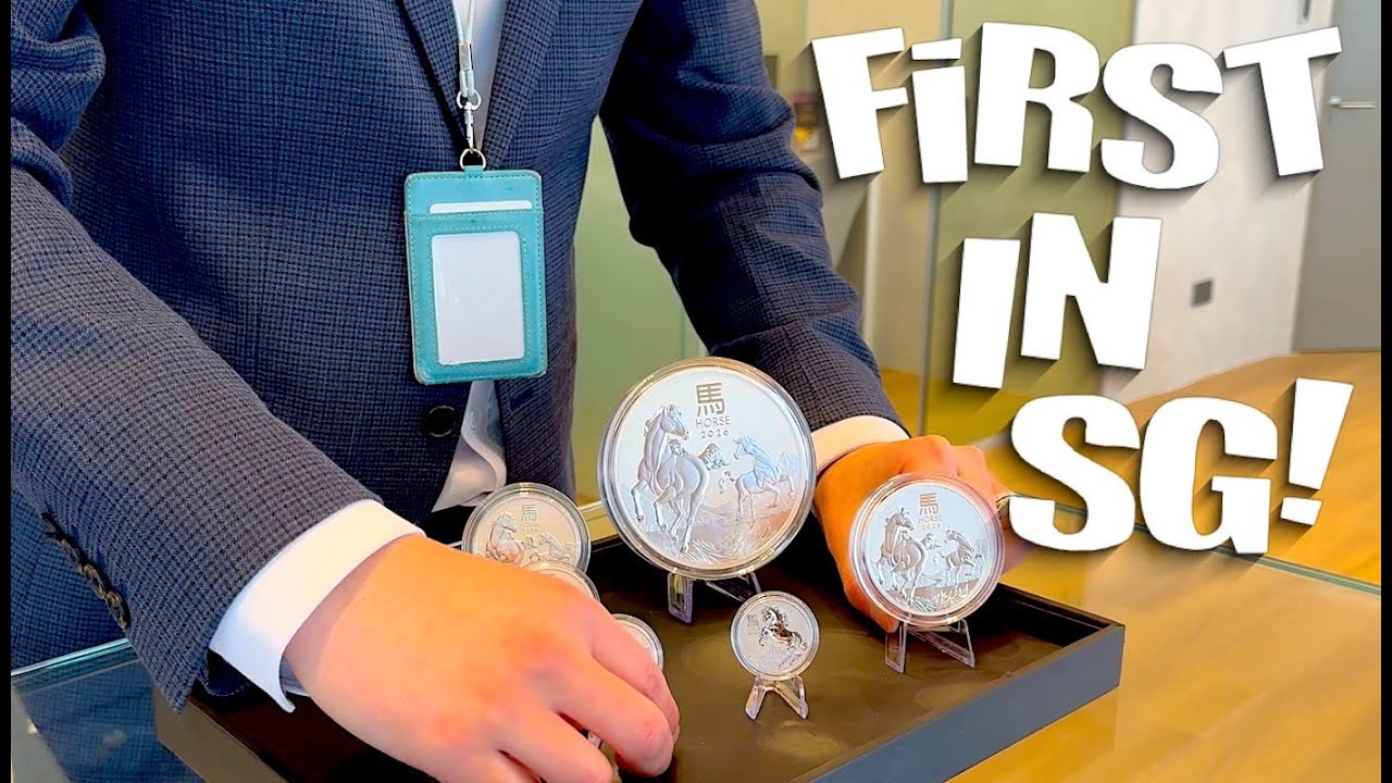 Interview at a NEW bullion store ... First look & launch Perth Mint Lunar Horse 2026 bullion coins