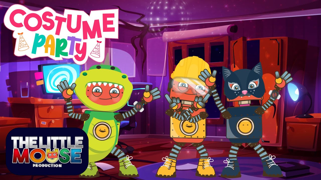 🎉 Costume Party Song & Fun Adventures! | Rusty&rsquo;s World | Songs & Stories for Kids