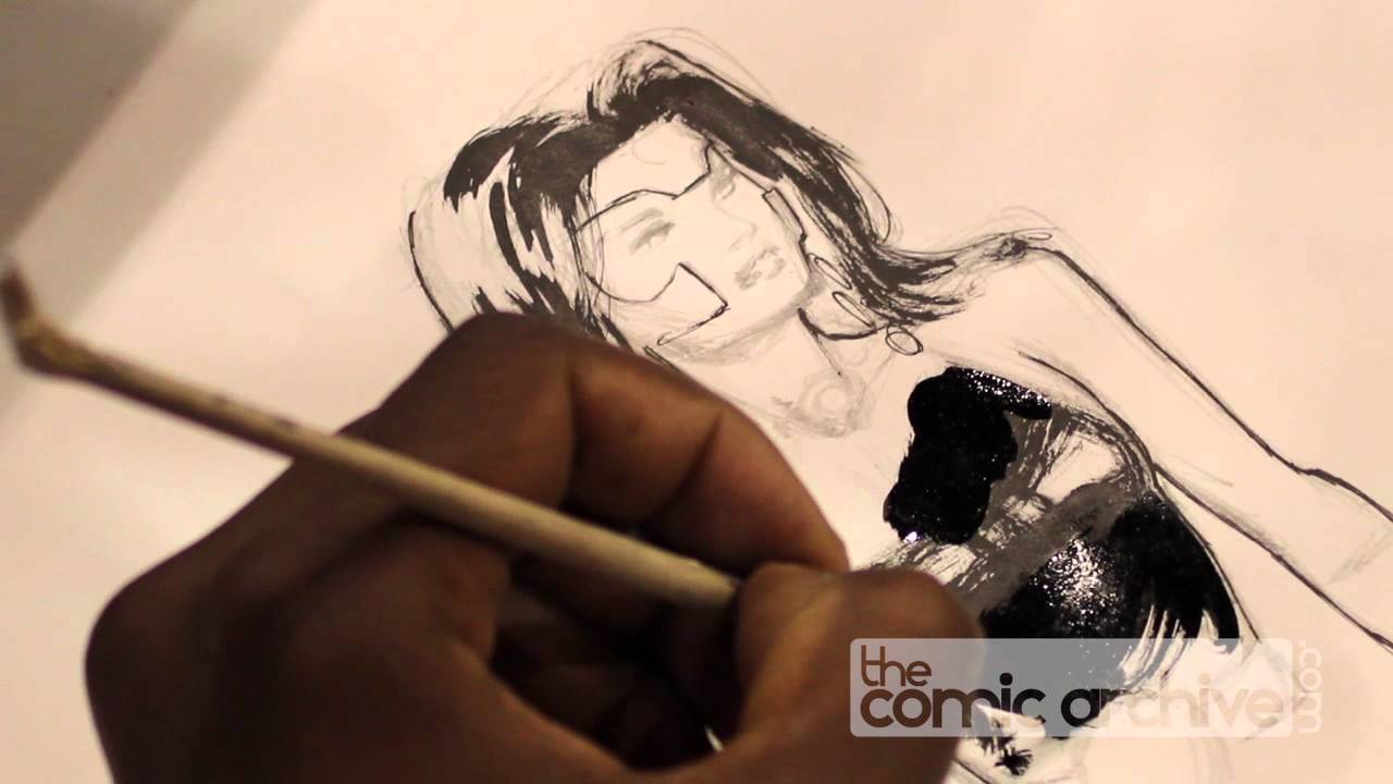 Olivier Coipel Draws Voodoo at NYCC 2011
