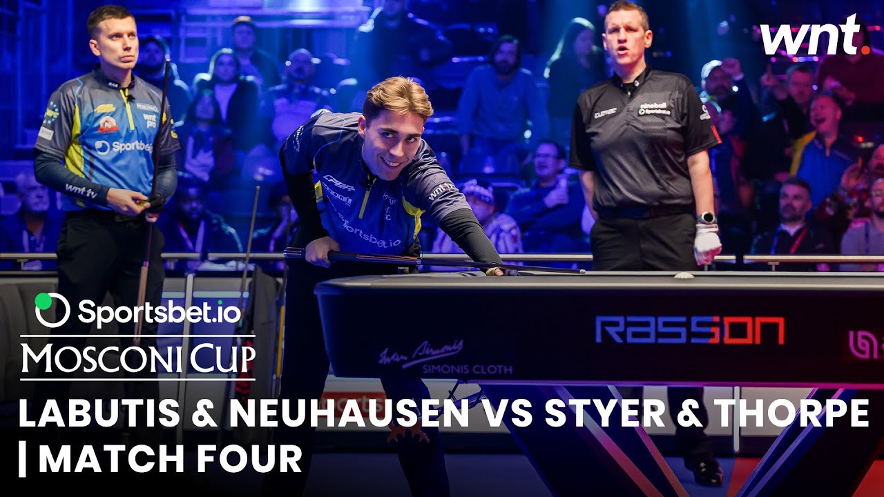 Labutis & Neuhausen vs Styer & Thorpe | Match Four | 2025 Mosconi Cup