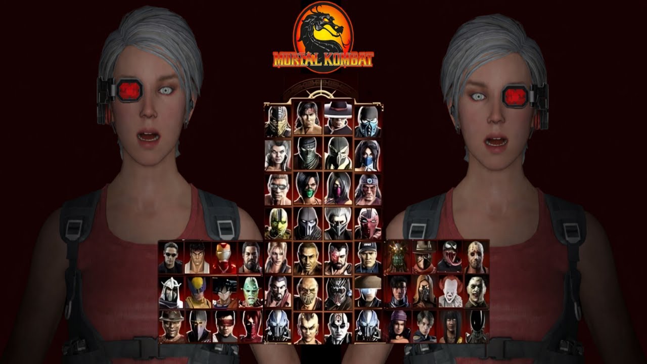 Mortal Kombat 9 - SONYA CAMOUFLAGE MOD - NEW Expert Arcade Ladder Gameplay