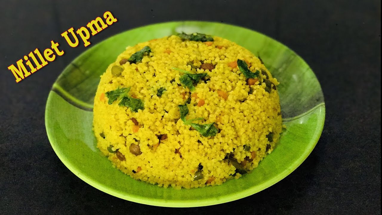 തിന ഉപ്പുമാവ് |Millet Upma | Foxtail Millet Upma Recipe in Malayalam| Nishi's Kitchen Vlogs | R 597