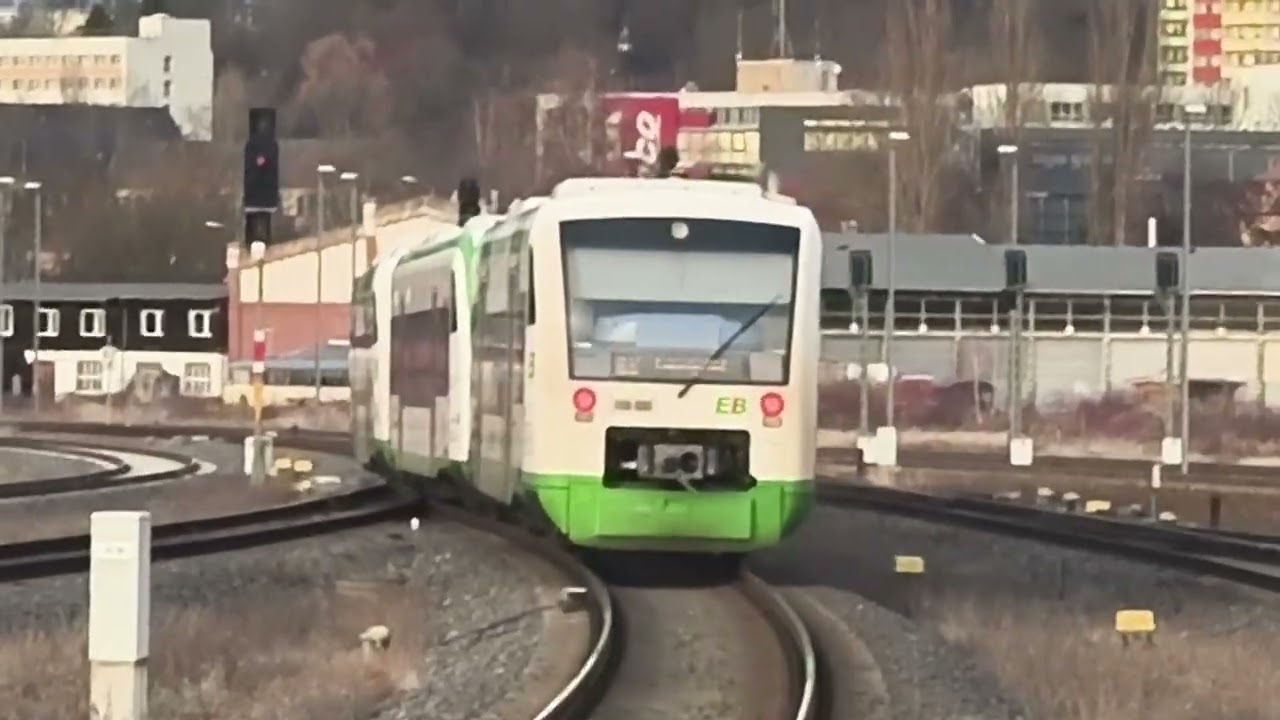 RB13/RB22 (3x Baureihe 650) Abfahrt in Gera Hbf nach Leipzig Hbf 