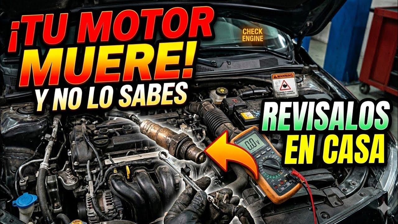Tu motor está MURIENDO y no lo sabes! (Revisa estos sensores ya)