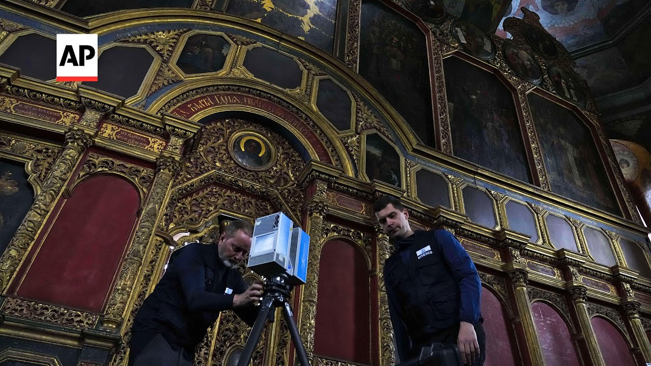 Hi-tech scanning to safeguard Kyiv church