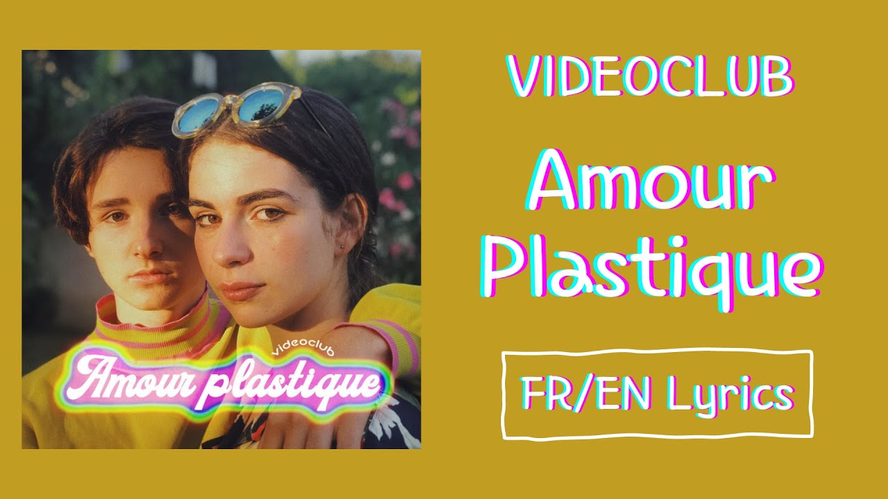 VIDEOCLUB - Amour plastique (Plastic love) (French/English Lyrics/Paroles)