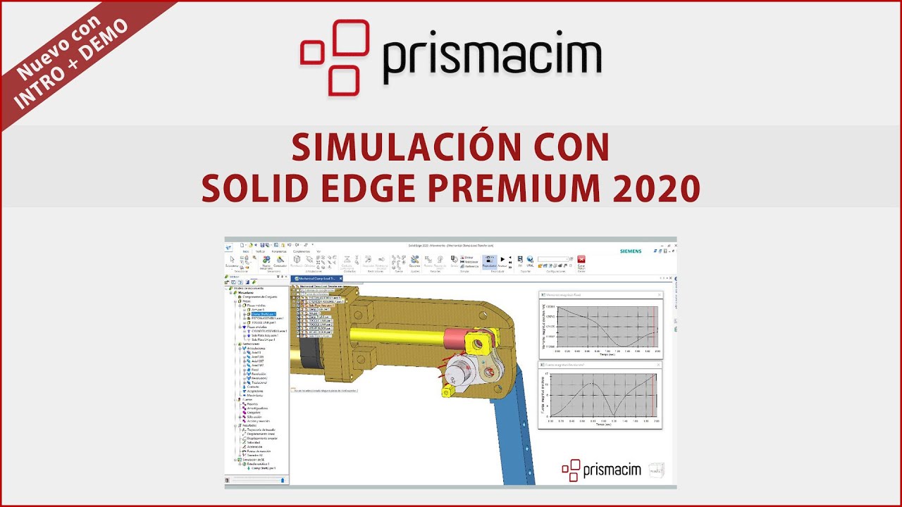 Simulación con Solid Edge Premium 2020