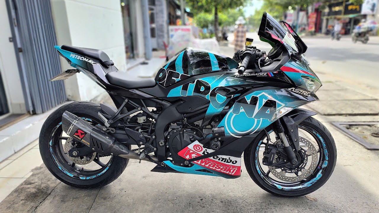 495-|Dương motor| kawasaki zx25r full đồ chơi cơ bản giá 11x triệu