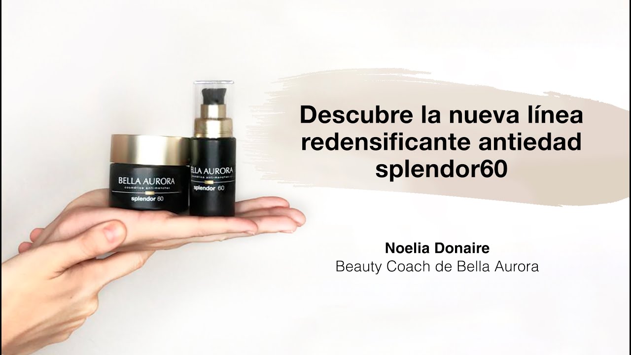Descubre la nueva línea redensificante antiedad Splendor 60