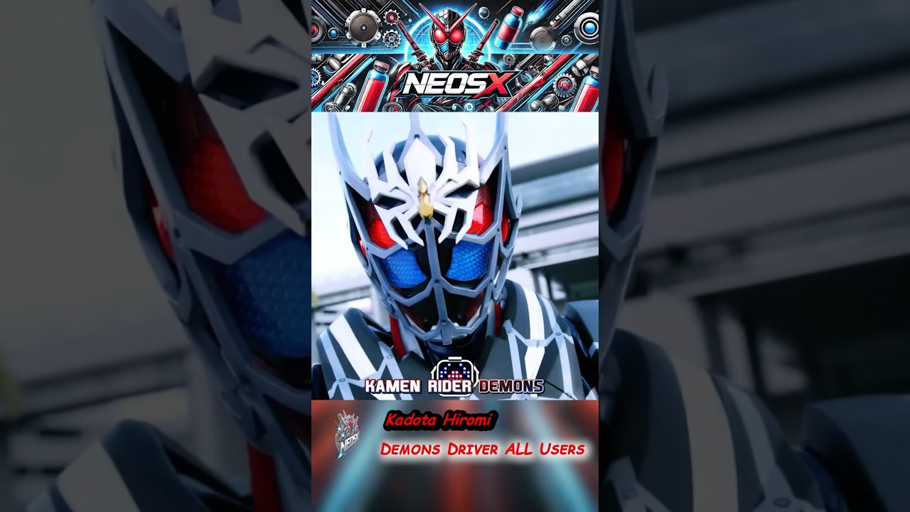 Demons Driver ALL Users #kamenrider #demons #overdemons #juuga #orteca #demonstroopers