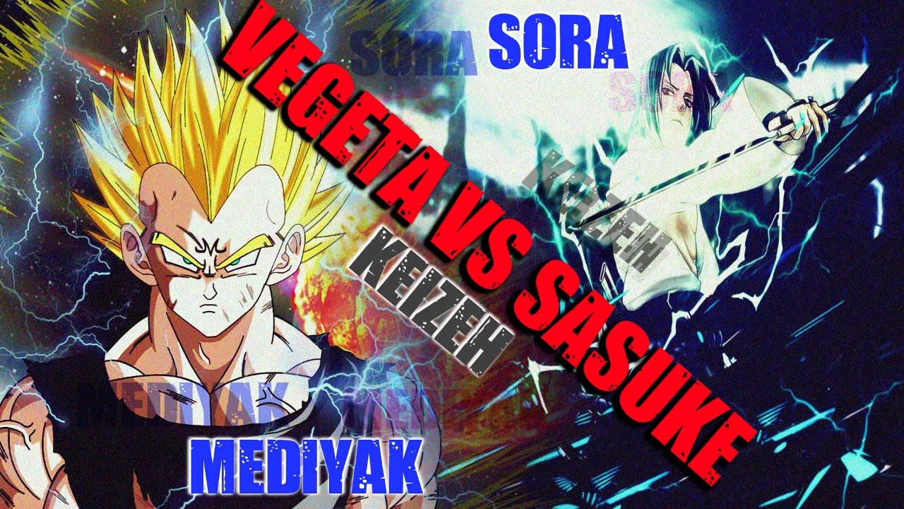 VEGETA VS SASUKE RAP // Mediyak Ft Sora & Keizeh | RAP DE ANIME