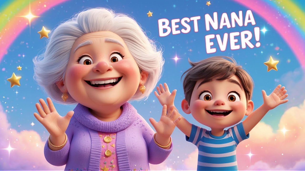 💖✨Nana Makes Everything Better!🌟👵 | Cute Kids Song About Love, Cooking & Playing Together 