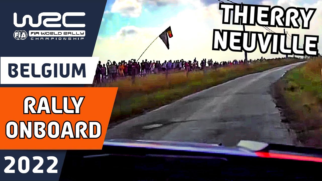 Thierry Neuville Rally Onboard | WRC Ypres Rally Belgium 2022