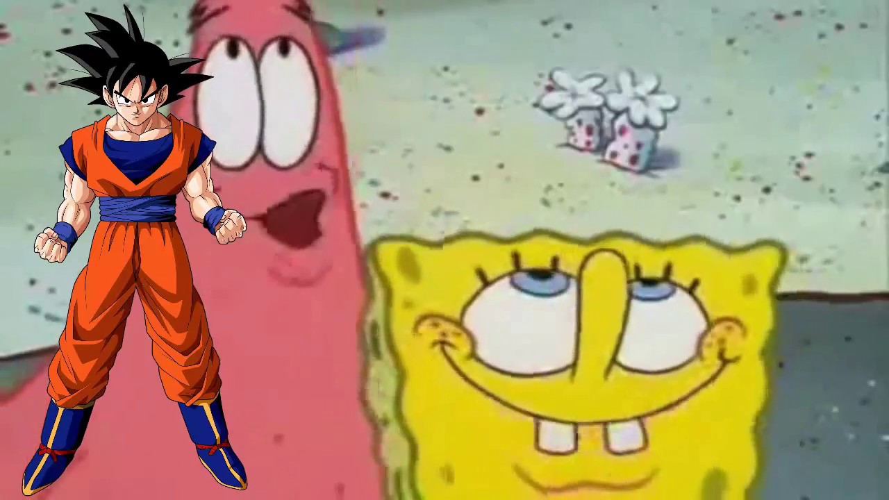 Dragon Ball Super portrayed by SpongeBob