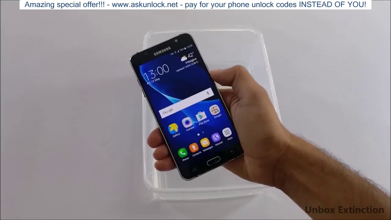 Samsung Galaxy J7 (2016) Water - Test!