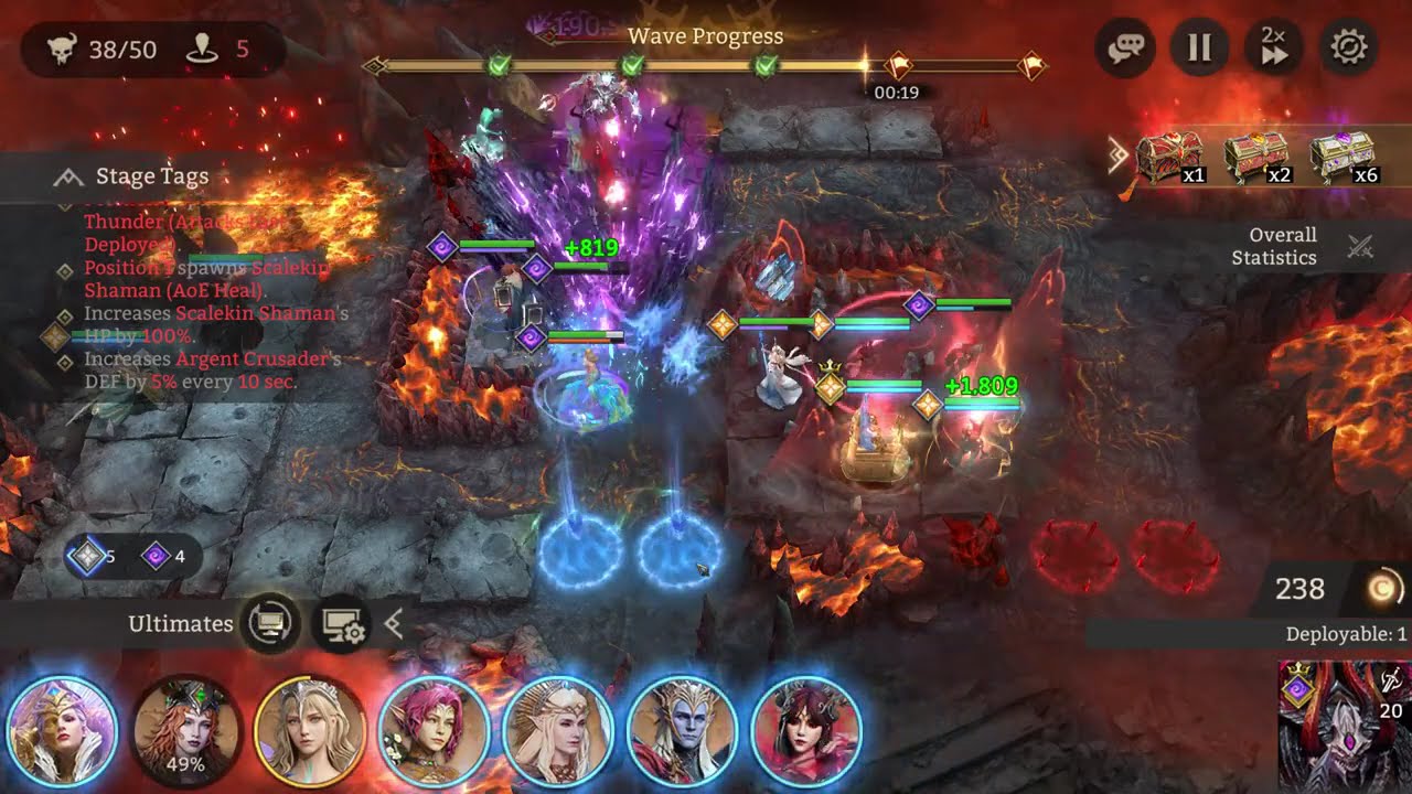 Molten Obsidian 3 LVL (RED)/PİERRE ROSALIA| Watcher of Realms #watcherofrealms #RosaliaPierreevent