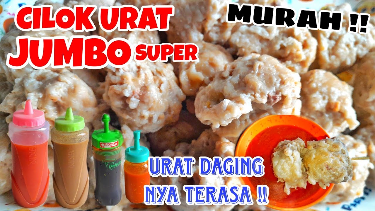 LARIS POOLL‼️ RESEP LANGSUNG DARI PENJUAL CILOK URAT❗️MODAL KECIL UNTUNG BANYAK