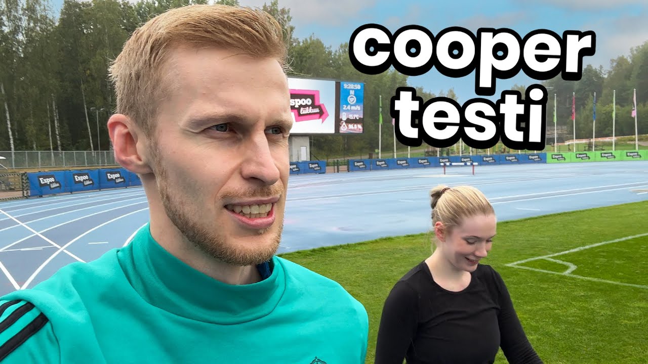 juostaan cooper-testi vaimon kanssa