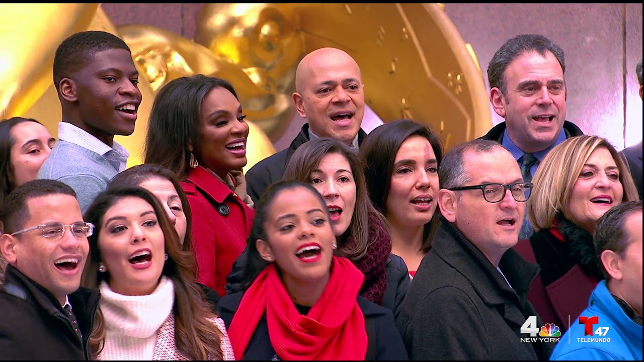 The NBC 4 New York & Telemundo 47 Holiday Sing-Along 2018