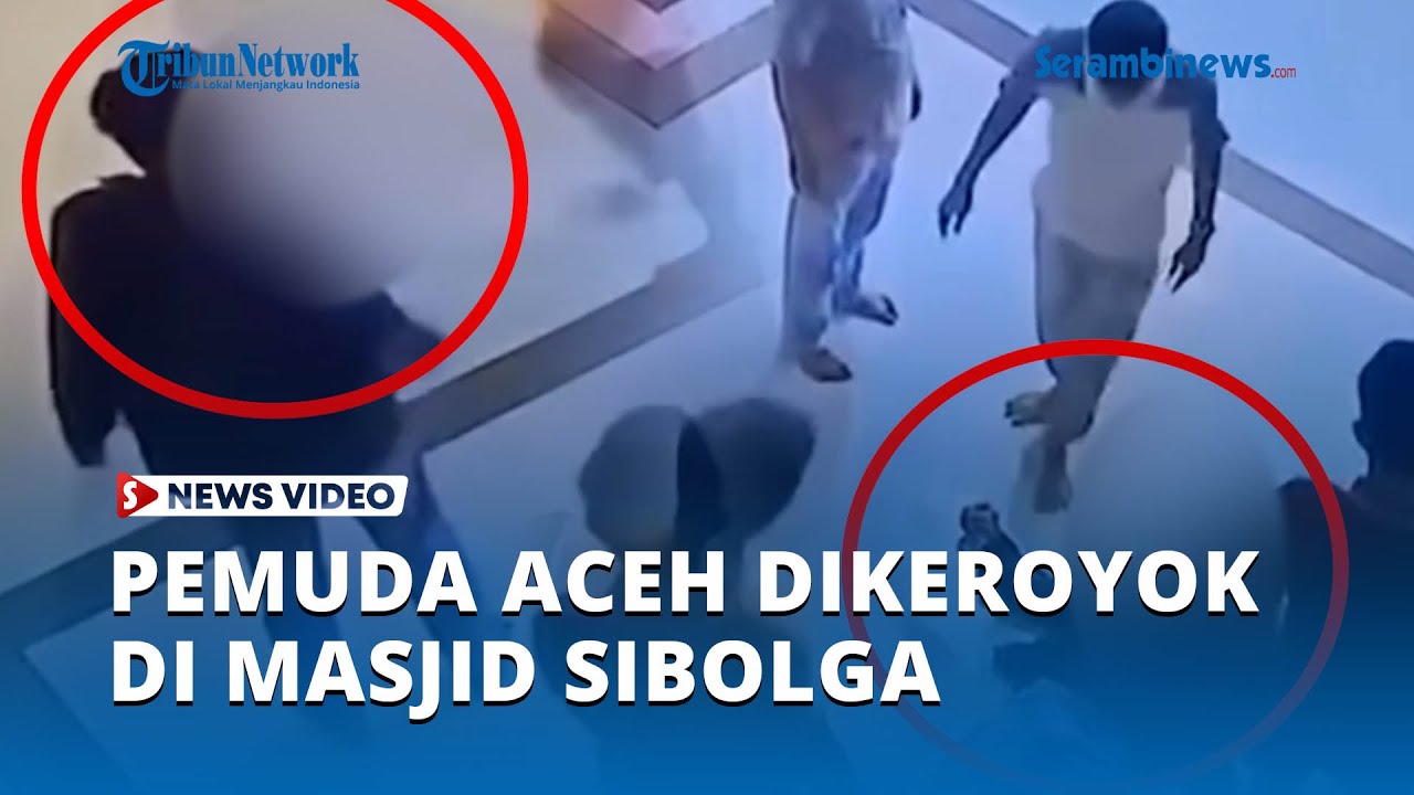 Viral! Pemuda Aceh Dikeroyok Saat Tidur Menunggu Shalat Subuh di Masjid Agung Sibolga