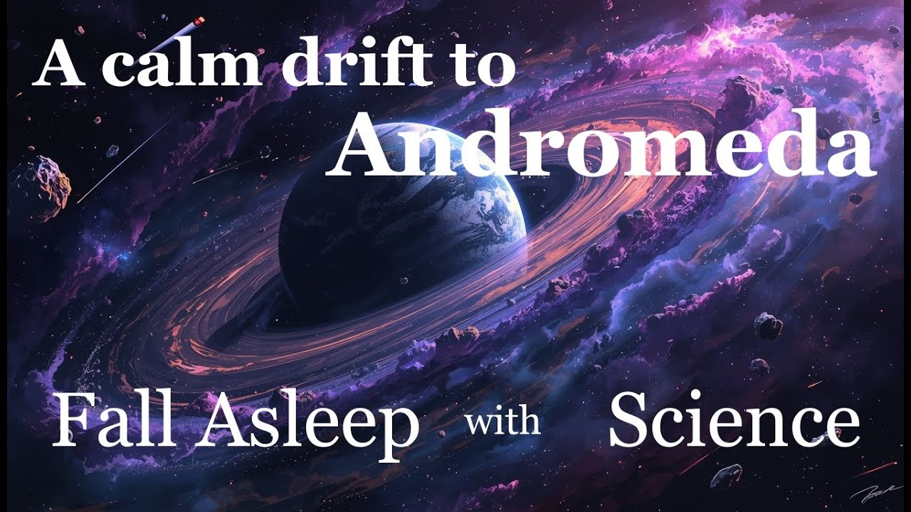 Deep Sleep in the Andromeda Galaxy | Sleepy Story for Deep Relaxation (Deep Space Ambience)