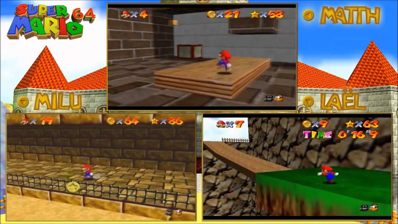 Best-of Super Défi de SNS : Mario 64 et Rayman 2 avec la TeamMiel