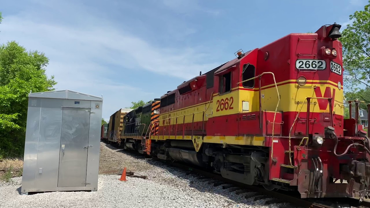 Great Day on the W&LE Featuring Chases of W&LE Locals 562 & 663 plus a MOW Crew! -6/2/2020