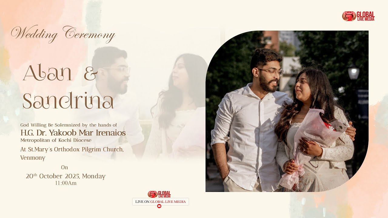 WEDDING CEREMONY || ALAN WEDS SANDRINA || 20TH OCTOBER 2025 || VENMONY