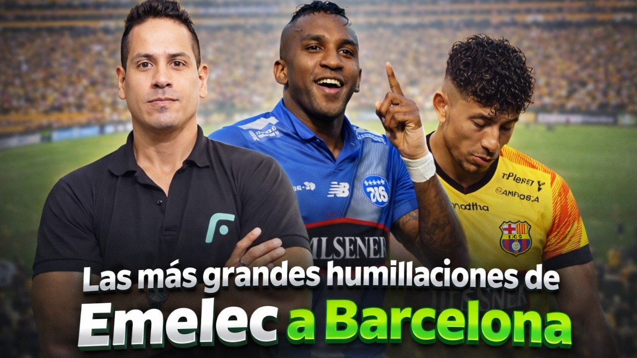 PROHIBIDO OLVIDAR: Las 5 humillaciones más grandes de Emelec a Barcelona