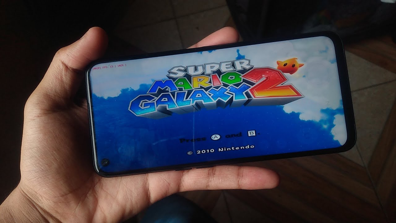 Super Mario Galaxy 2 WII Rodando liso no snapdragon 680 dolphin mmjr1