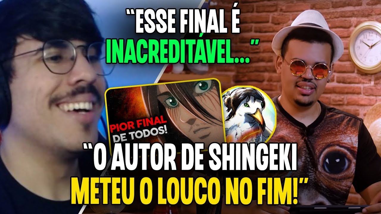 MICHI REAGE AO CRONOSFERA: ATTACK ON TITAN TEM O PIOR FINAL DE TODOS?! | Cortes do Michi