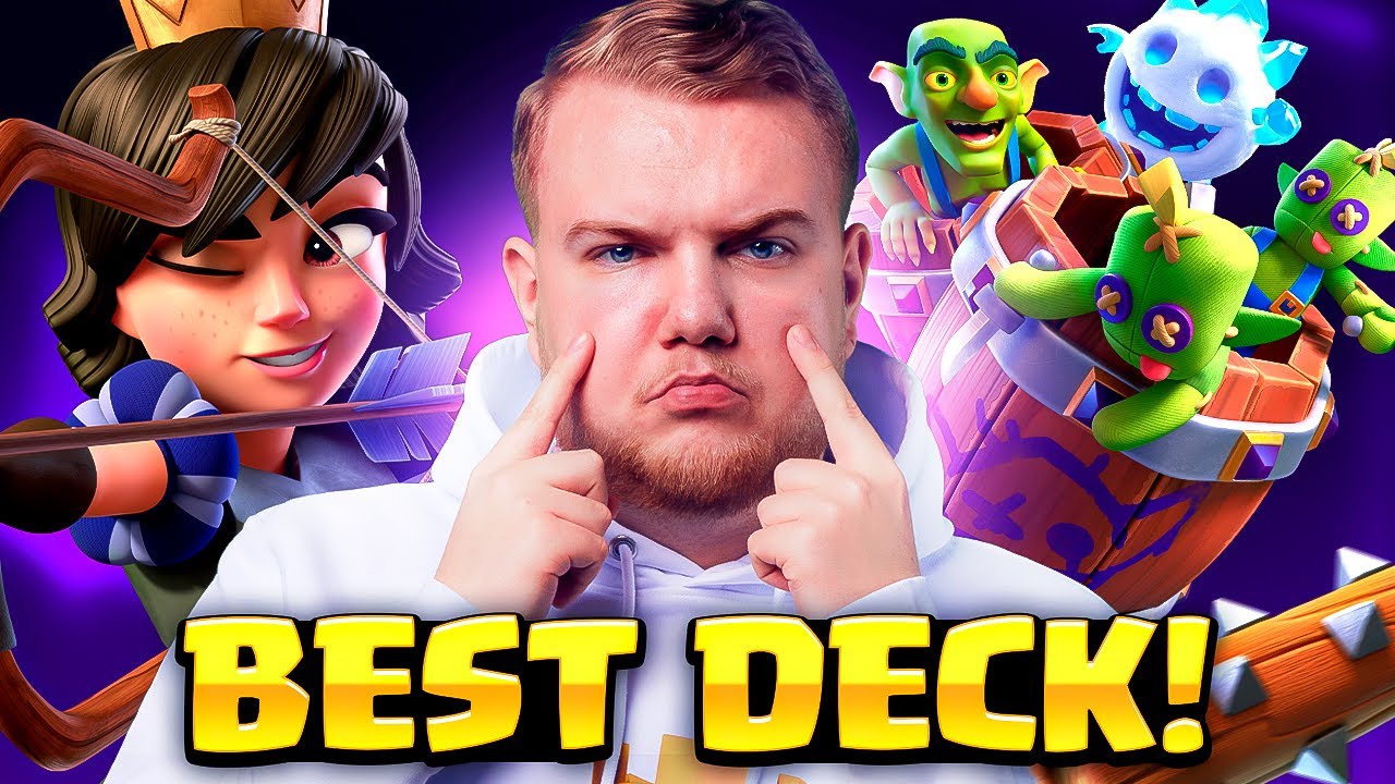 #1 BEST LOG BAIT DECK IN THE WORLD IN CLASH ROYALE!