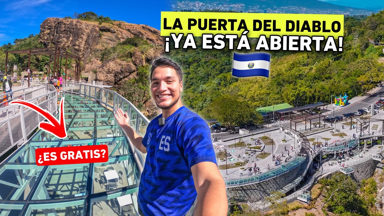 Así quedó la NUEVA PUERTA del DIABLO en EL SALVADOR 🇸🇻🤩 ¿Cuánto vale? 🤔