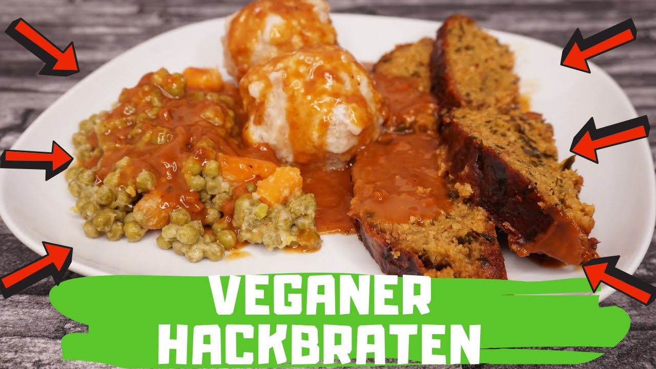 Veganer Hackbraten | Herzhaft saftig & superlecker!