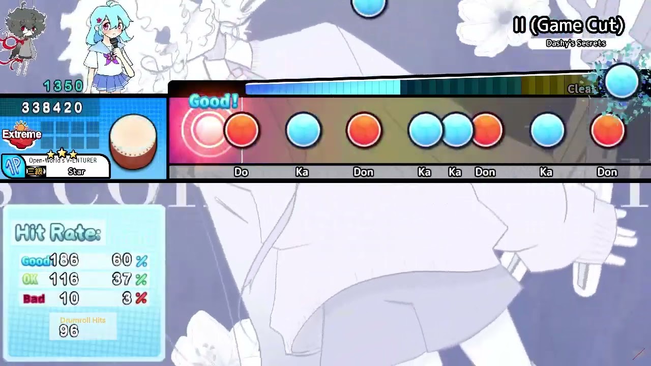 II (Game Cut) by Dashy, on Extreme (OpenTaiko)