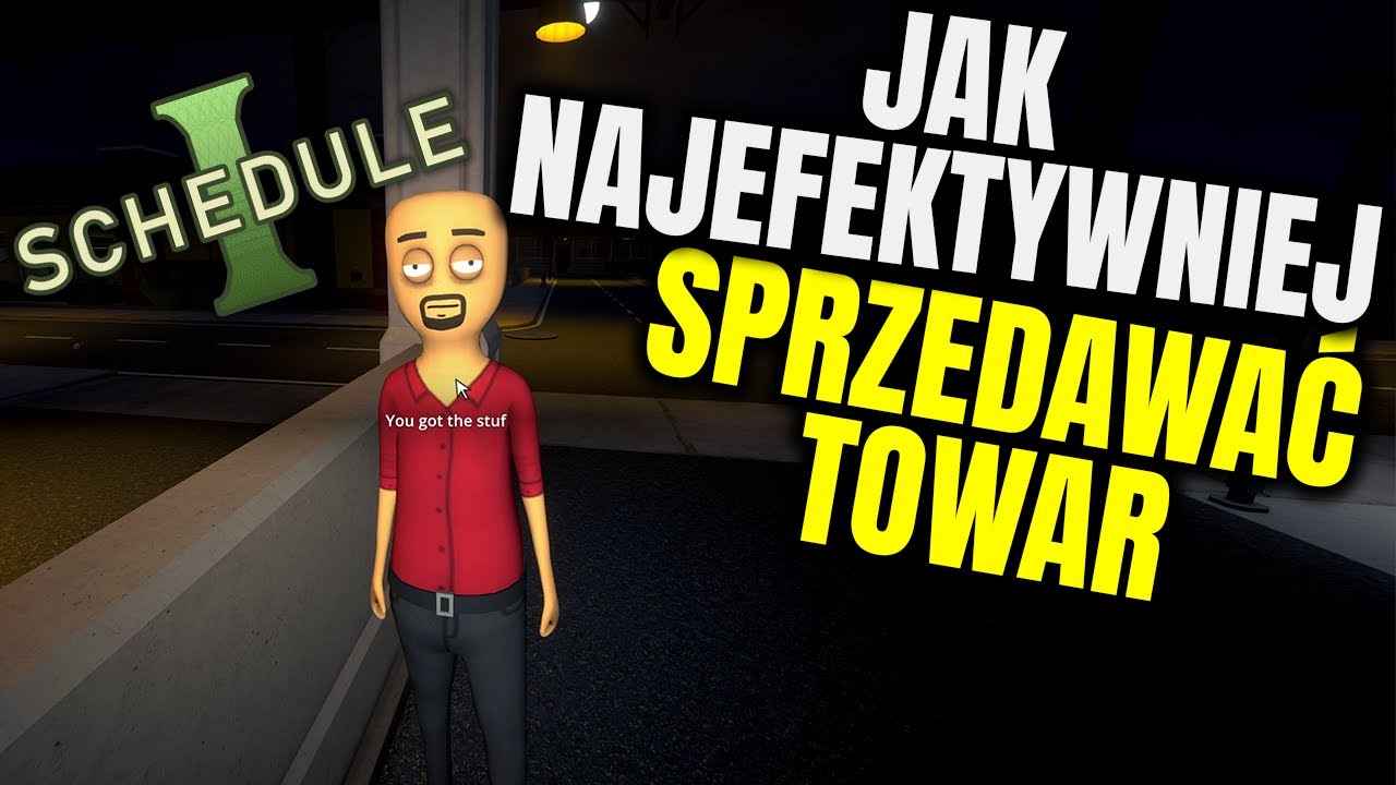 Schedule 1: Jak najefektywniej handlować towarem
